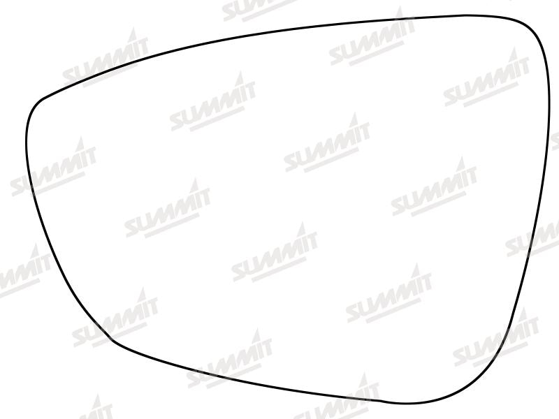 Summit Stick-On Standard Mirror Glass fits Ford Focus 18 on LHS - Summit - My Roof Bars