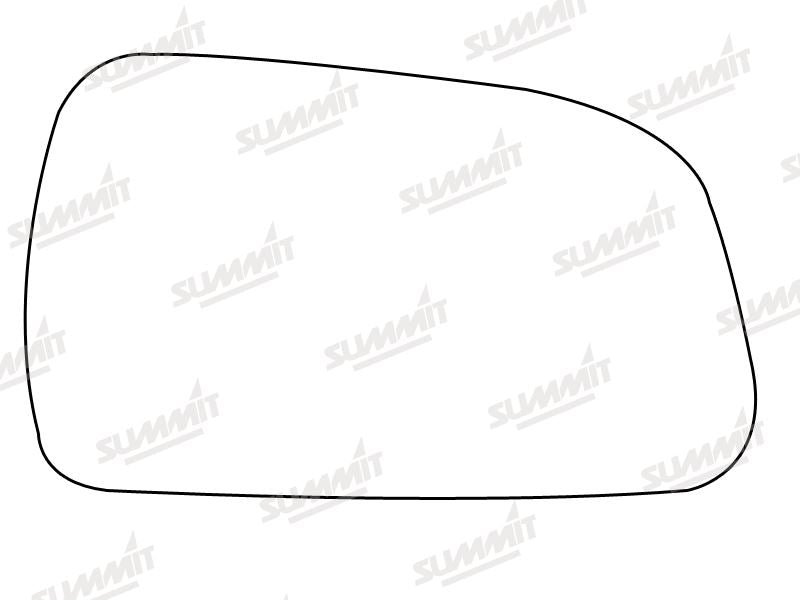 Summit Heated Base Plate With Standard Mirror Glass fits Hyundai Tucson 04 to 09 RHS - Summit - My Roof Bars