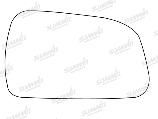 Summit Heated Base Plate With Standard Mirror Glass fits Hyundai Tucson 04 to 09 RHS - Summit - My Roof Bars