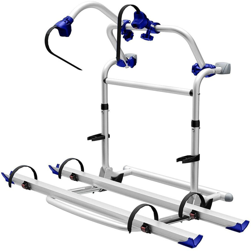 Fiamma Carry Bike Pro M Blue Foldable Bike Rack for RVs - Fiamma - My Roof Bars