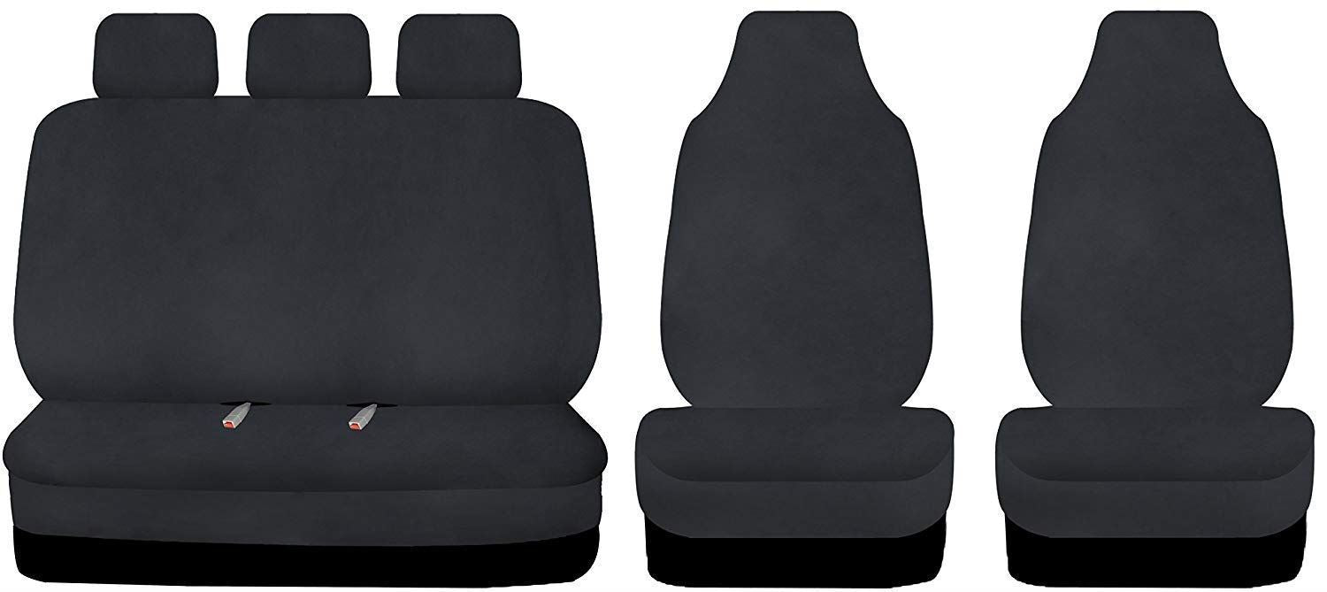 Sakura Full Set Universal Black Waterproof Durable Car Seat Covers Protectors - Sakura - My Roof Bars