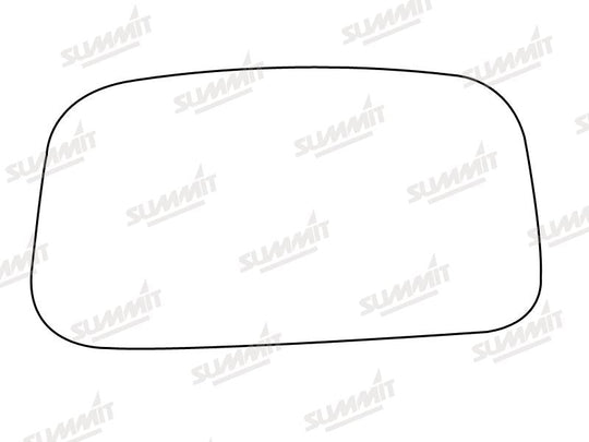 Summit Stick-On Standard Mirror Glass fits Toyota Camry 86 to 90 RHS - Summit - My Roof Bars