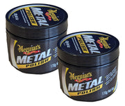 2x Meguiar's G1211600EU All Metal Polish 170g - Meguiar's - My Roof Bars