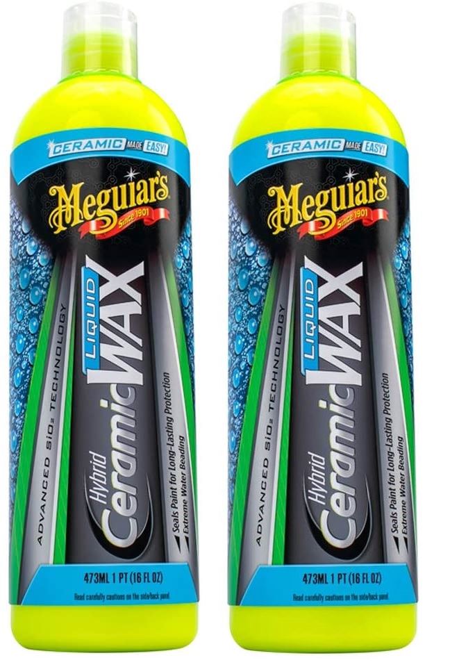 2x Meguiar's G200416EU Hybrid Ceramic Liquid Wax 473ml - Meguiar's - My Roof Bars