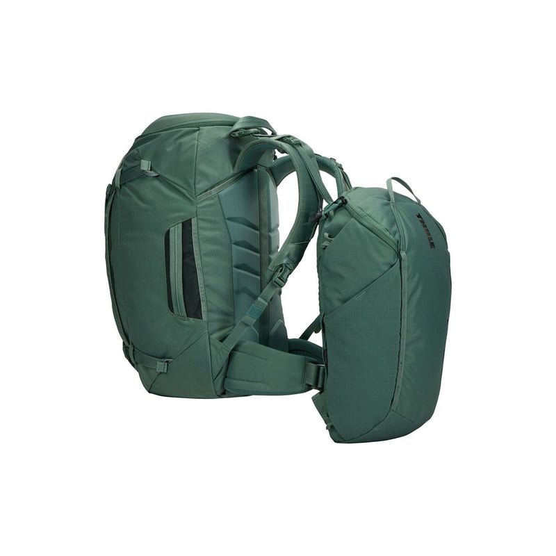 Thule Landmark 60L Women's travel pack  – With Removable 20L Daypack, hazy green