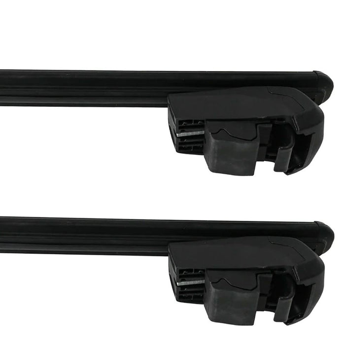 Roof Bars Rack Black fits Hyundai Santa Fe 2019-On (TM) for Flush Rails 75KG - Summit - My Roof Bars