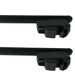 Roof Bars Rack Black fits Hyundai Santa Fe 2019-On (TM) for Flush Rails 75KG - Summit - My Roof Bars