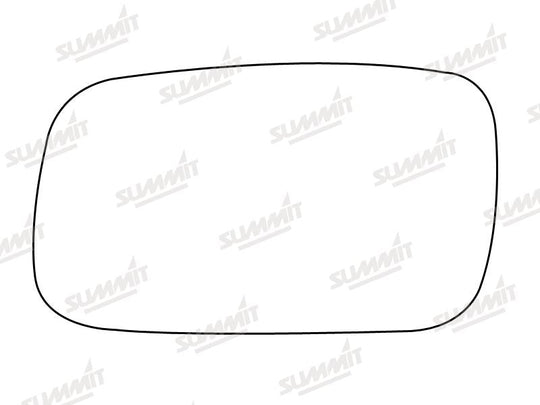 Summit Stick-On Commercial Mirror Glass fits VW Caddy to 03 Flat LHS - Summit - My Roof Bars