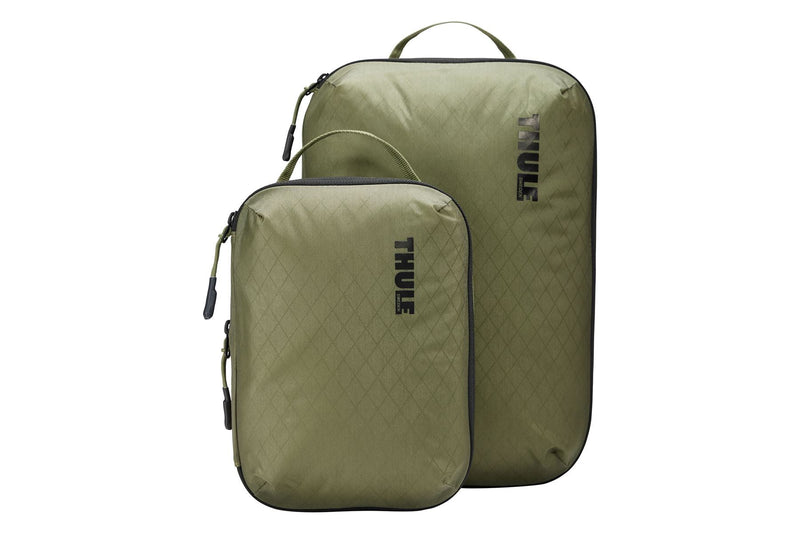 Thule compression cube set compression packing cube set small/medium soft green