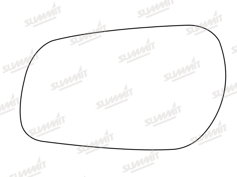 Summit Stick-On Standard Mirror Glass fits Citroen Xsara 97 on LHS - Summit - My Roof Bars
