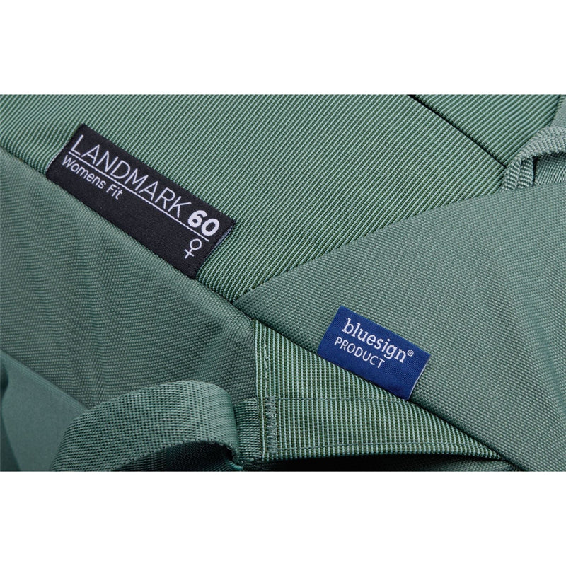 Thule Landmark 60L Women's travel pack  – With Removable 20L Daypack, hazy green