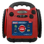 Sealey RoadStartï Emergency Jump Starter with Air Compressor 12V 900 Peak Amps - Sealey - My Roof Bars