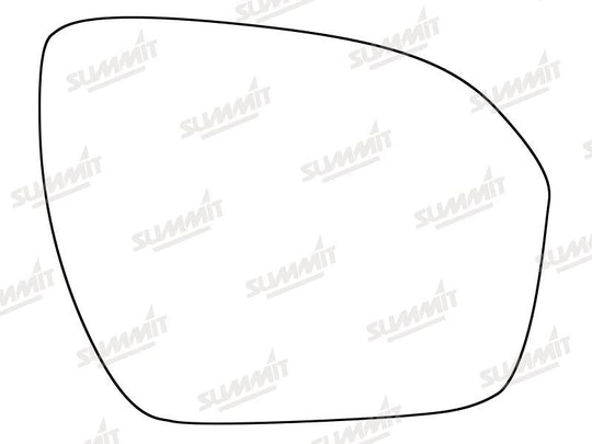 Summit Stick-On Standard Mirror Glass fits Range Rover Evoque 11 on RHS - Summit - My Roof Bars