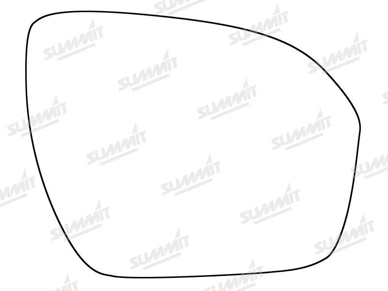 Summit Stick-On Standard Mirror Glass fits Range Rover Evoque 11 on RHS - Summit - My Roof Bars