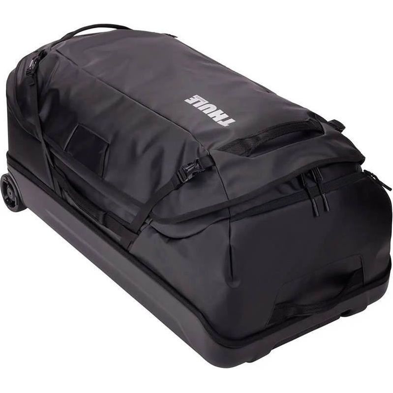 Thule Chasm check 110l in wheeled duffel suitcase black - Thule - My Roof Bars