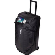 Thule Chasm check 110l in wheeled duffel suitcase black - Thule - My Roof Bars