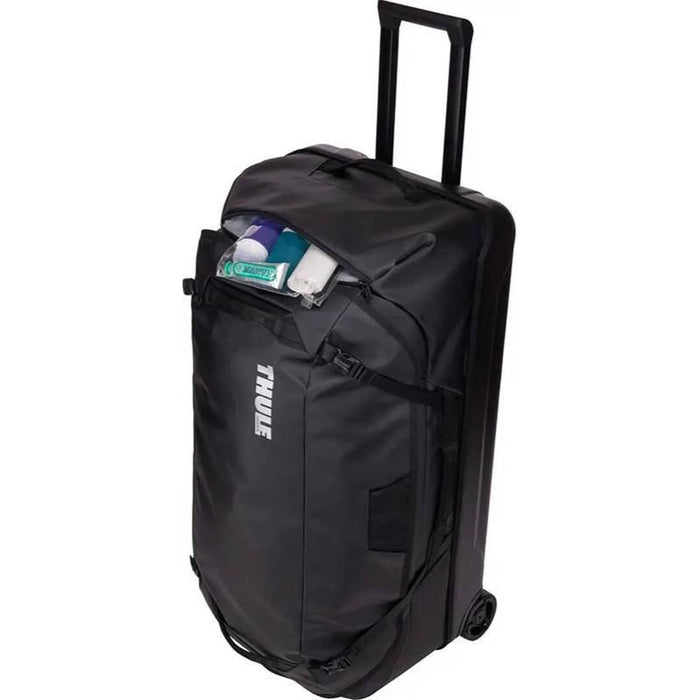 Thule Chasm check 110l in wheeled duffel suitcase black - Thule - My Roof Bars