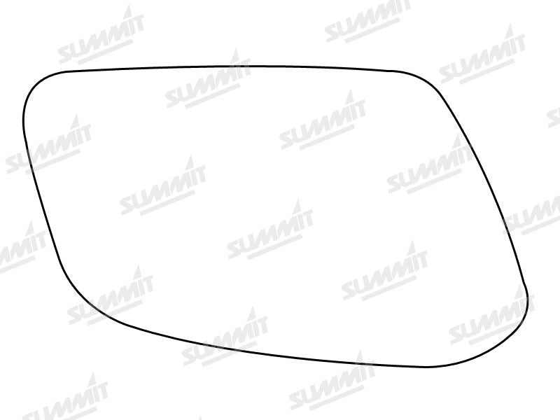 Summit Stick-On Standard Mirror Glass fits Citroen XM 94 on RHS - Summit - My Roof Bars