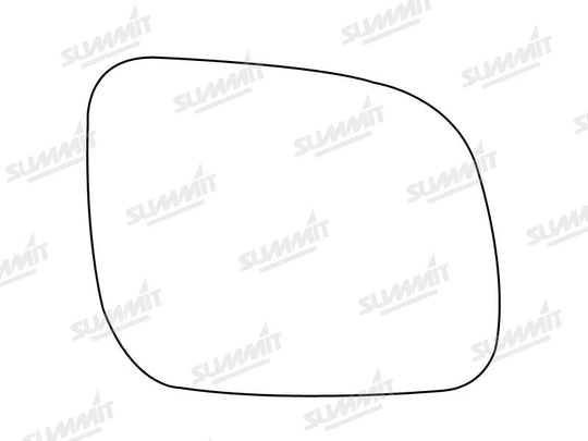 Summit Stick-On Standard Mirror Glass fits VW Lupo 99 on Polo 00 on RHS - Summit - My Roof Bars