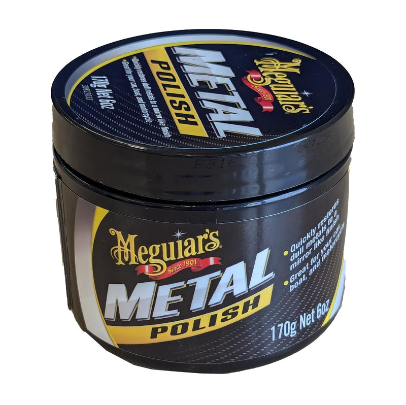 2x Meguiar's G1211600EU All Metal Polish 170g - Meguiar's - My Roof Bars