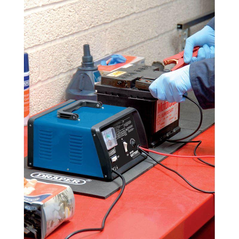 Draper 6/12V Battery Charger, 4.2A 20486 - Draper - My Roof Bars