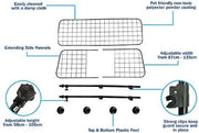 Universal Dog Guard Adjustable Safety Travel Dog Pet Car Mesh Barrier - Streetwize - My Roof Bars