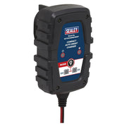 Sealey Compact Smart Trickle Charger & Maintainer 1A 6/12V AUTOCHARGE100HF - Sealey - My Roof Bars