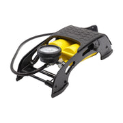 AA Double Barrel Cylinder Tyre Foot Pump Air Inflator Car Van Bicycle Bike - AA - My Roof Bars