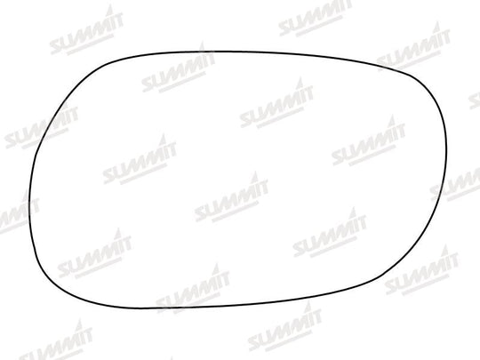 Summit Stick-On Standard Mirror Glass fits Mitsubishi Lancer LHS - Summit - My Roof Bars