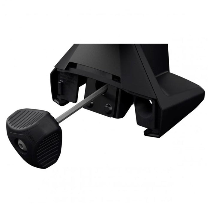 Thule SquareBar Evo Roof Bars Black fits Mitsubishi L200 2024- 4 doors with Normal Roof - Thule - My Roof Bars