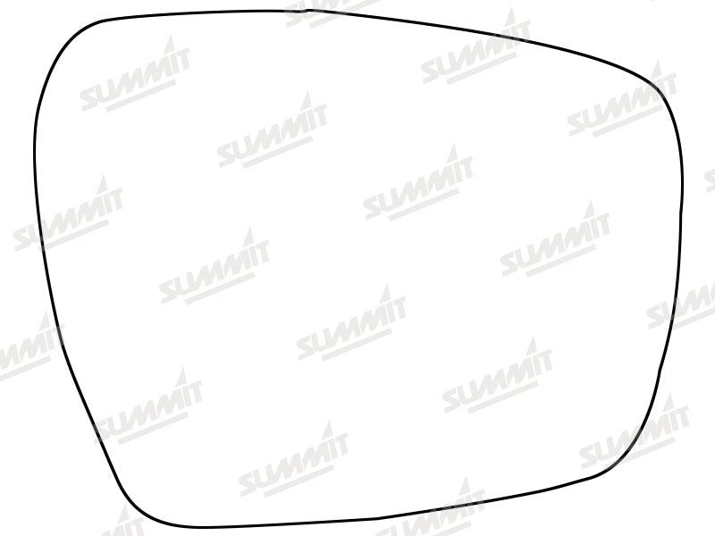 Summit Heated Base Plate With Standard Mirror Glass fits Ford S-Max 15 on RHS - Summit - My Roof Bars