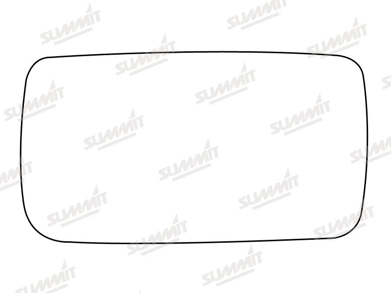 Summit Stick-On Standard Mirror Glass fits Ford Escort Estate Orion LHS - Summit - My Roof Bars