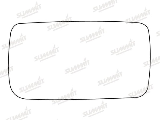 Summit Stick-On Standard Mirror Glass fits Ford Escort Estate Orion LHS - Summit - My Roof Bars