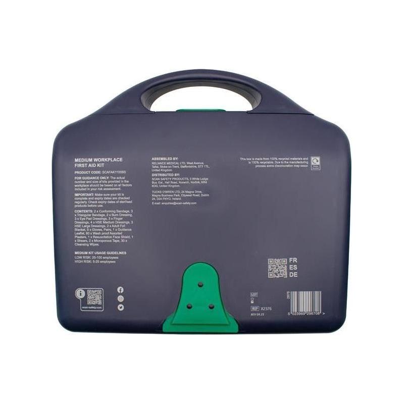 Scan First Aid Kit 1-100 Persons BS Approved - Scan - My Roof Bars
