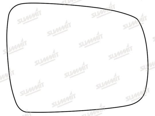 Summit Stick-On Standard Mirror Glass fits Kia Sorento 10 to 14 RHS - Summit - My Roof Bars