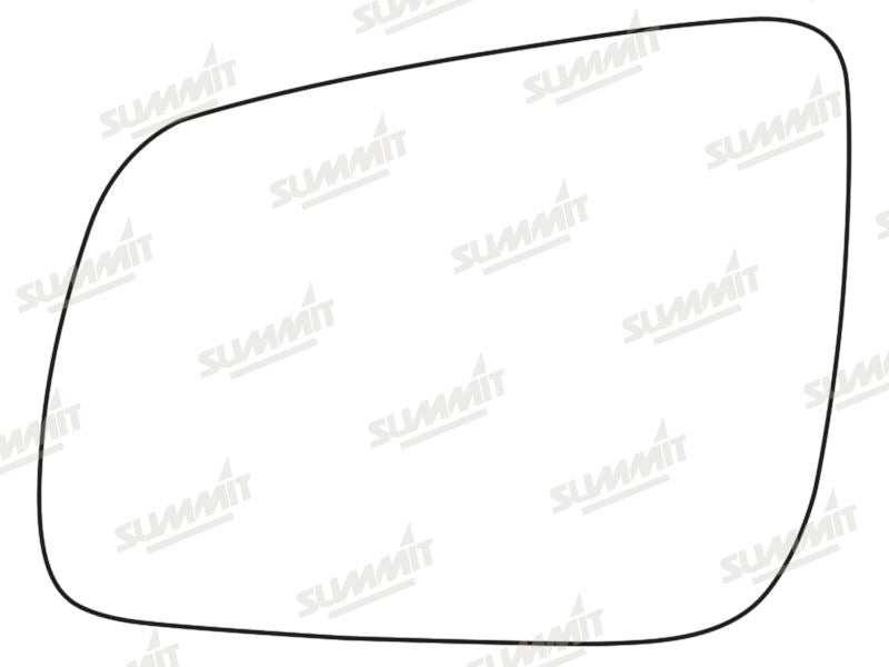 Summit Stick-On Standard Mirror Glass fits Mitsubishi Lancer LHS - Summit - My Roof Bars