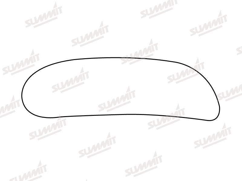 Summit Stick-On Commercial Lower Blind-Spot Mirror Glass fits Ford Transit RHS - Summit - My Roof Bars