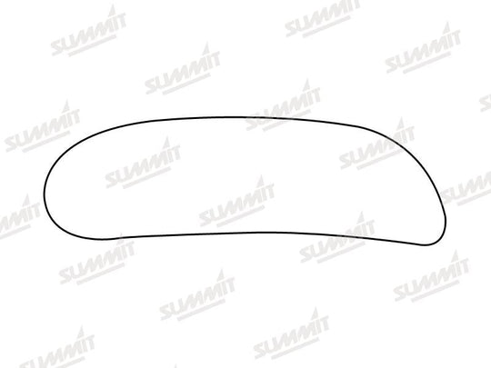 Summit Stick-On Commercial Lower Blind-Spot Mirror Glass fits Ford Transit RHS - Summit - My Roof Bars