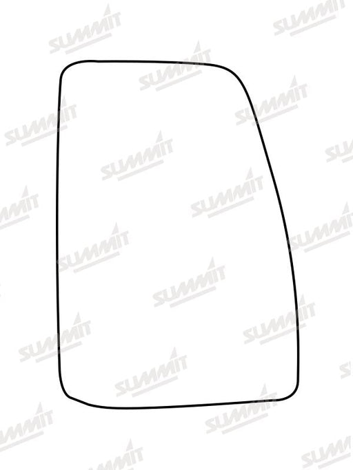 Summit Heated Backing Plate with Commercial Glass fits Ford Transit Custom 12-17 RHS - Summit - My Roof Bars