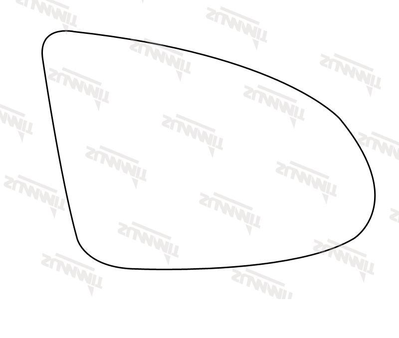 Summit Heated Base Plate With Blind Spot Mirror Glass fits Audi A2 00 to 05 RHS - Summit - My Roof Bars