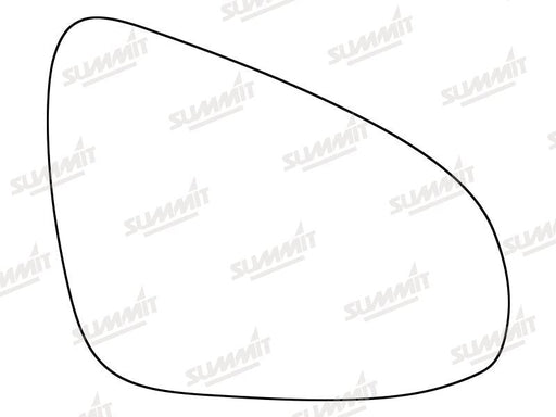 Summit Heated Base Plate With Standard Mirror Glass fits Toyota Aygo 14 on RHS - Summit - My Roof Bars