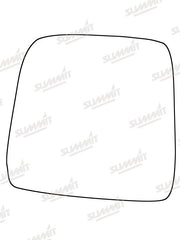 Summit Stick-On Standard Mirror Glass fits Suzuki Jimny 98 to 07 LHS - Summit - My Roof Bars