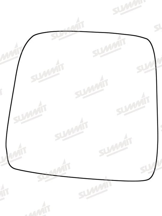 Summit Stick-On Standard Mirror Glass fits Suzuki Jimny 98 to 07 LHS - Summit - My Roof Bars