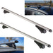 Summit SUM-005 Locking Roof Bars in Aluminium (Pair of) For Cars with Flush Rails - 1.35m, Silver - Summit - My Roof Bars