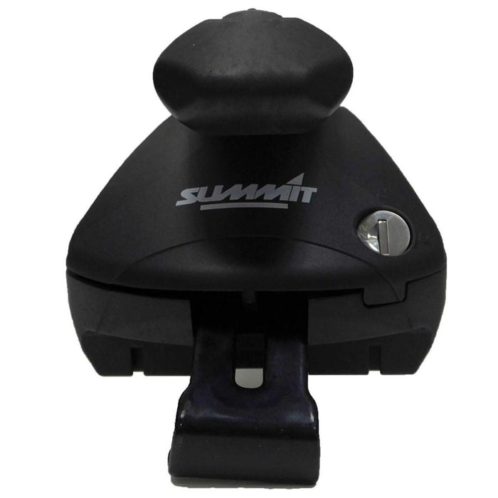 Summit SUP-957E Premium Integrated Railing Bar for Cars with Running Rails, Aluminium, Set of 2 - Summit - My Roof Bars