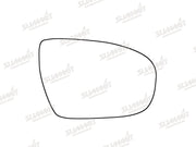 Summit Stick-On Standard Mirror Glass fits Hyundai i20 16 on RHS - Summit - My Roof Bars