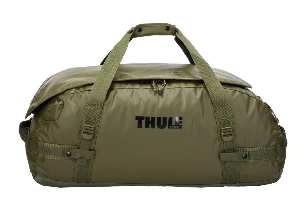 Thule Chasm 90L duffel bag olivine green Travel and duffel bag - Thule - My Roof Bars