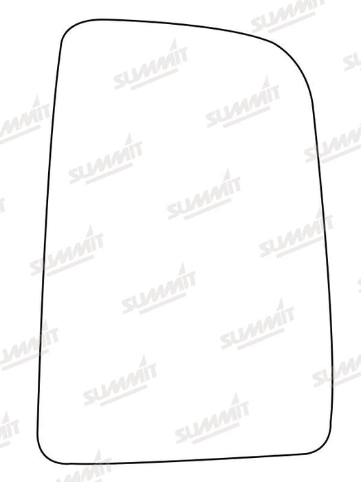 Summit Heated Base Plate With Commercial Mirror Glass fits Merc Benz Sprinter / VW Crafter RHS - Summit - My Roof Bars