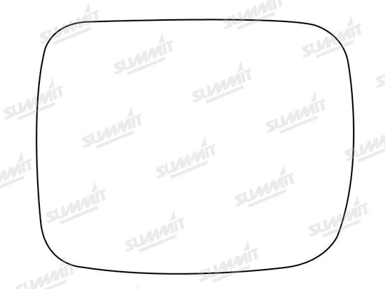 Summit Stick-On Standard Mirror Glass fits Nissan Terrano Ford Maverick LHS - Summit - My Roof Bars