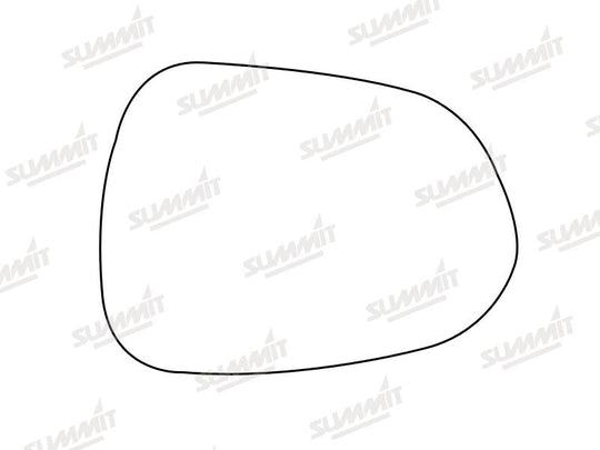 Summit Stick-On Standard Mirror Glass fits Honda Jazz 84 on RHS - Summit - My Roof Bars